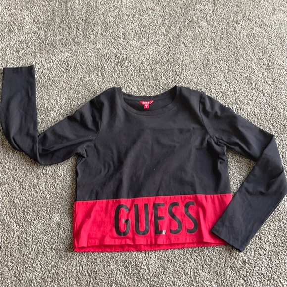 Guess crop top long sleeve - Picture 1 of 1